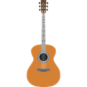 String Instrument, Orchestra, guitar, Acoustic Guitar, musical instrument, music Black icon