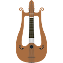 String Instrument, music, Zither, Orchestra, musical instrument Black icon