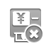 yen, Close, Atm DarkGray icon