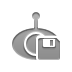 Spyware, Diskette Gray icon