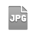 File, jpg, Format DarkGray icon