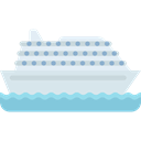 Cruise, Ships, Yacht, Boat, ship, transport Black icon