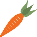 organic, vegetable, vegetarian, food, diet, Carrot, Healthy Food, vegan Black icon