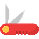 Switzerland, Blade, equipment, Tools And Utensils, Swiss Army Knife Black icon