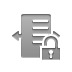 Lock, Server, open, Proxy DarkGray icon