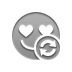 smiley, love, refresh DarkGray icon