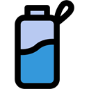 Container, food, drink, Water Bottle, liquid Black icon