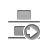vertica, Bottom, distribute, right DarkGray icon