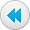 button, rewind WhiteSmoke icon