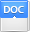 File, Text, Doc, word CornflowerBlue icon