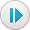 button, Pause, play WhiteSmoke icon