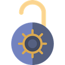 padlock, security, Unlocked, open, Unlock, Tools And Utensils, secure Black icon