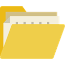 Office Material, Folder, file storage, interface, Data Storage, storage SandyBrown icon