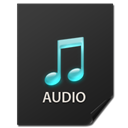 generic, File, Audio, nanosuit DarkSlateGray icon