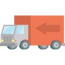 transport, vehicle, Delivery Truck, Delivery, truck, Cargo Truck, Automobile Black icon