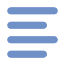 Align, Left, Paragraph CornflowerBlue icon