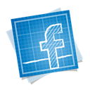 Social, Blueprint Black icon