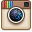 Instagram DimGray icon