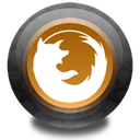 Firefox, Color, wood Black icon