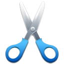 scissors CornflowerBlue icon