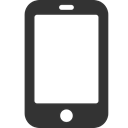 smartphone, touchscreen DarkSlateGray icon