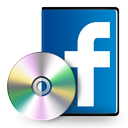 Facebook, case, Dvd Black icon