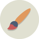 paintbrush Gainsboro icon