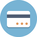 creditcard SkyBlue icon