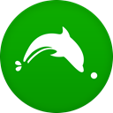 dolphin Green icon
