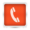 phone OrangeRed icon