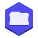 File RoyalBlue icon