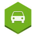 Car OliveDrab icon
