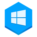 window DeepSkyBlue icon