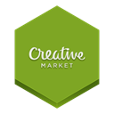 creative, market OliveDrab icon