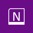 onenote, Alt Purple icon