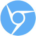 chromium, google, Alt CornflowerBlue icon