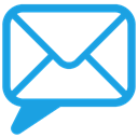 Email, Chat DodgerBlue icon