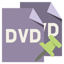pin, Format, push, File, Dvd LightSlateGray icon