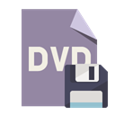 Dvd, Diskette, Format, File LightSlateGray icon