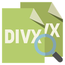 Divx, File, zoom, Format DarkKhaki icon