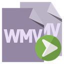 File, Format, right, Wmv LightSlateGray icon