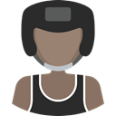 Avatar, people, athletic, Sporty, boxer, Sports And Competition, fighter DarkSlateGray icon