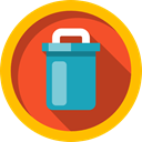 tin, recycle, Tools And Utensils, Can, Garbage, Trash Gold icon