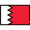 Bahrain, flags, Country, Nation, flag Crimson icon
