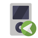 ipod, Left Silver icon