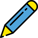 Draw, pencil, Edit, Art And Design, writing, Tools And Utensils Black icon