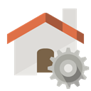 Gear, Home Gainsboro icon