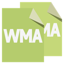 Format, File, Wma DarkKhaki icon