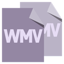File, Format, Wmv LightSlateGray icon