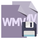 Format, Diskette, File, Wmv LightSlateGray icon